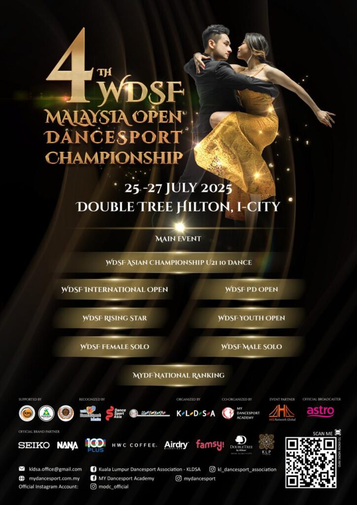 4th WDSF Malaysia Open Dancesport Championship 2025